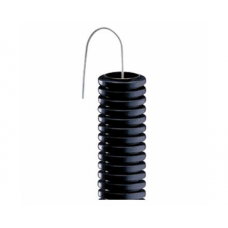 electrice valcea - tub copex, flexibil ignifug, cu fir de tragere, 16 mm, gewiss, negru - gewiss - dx15116r