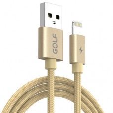 Cablu USB iPhone 5 / 6 / 7 Golf Data Sync Quick Charge 5A AURIU 1m / 5000mA